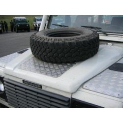 SPARE WHEEL CARRIER FOR DEFENDER TD5 BONNET