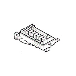 Fuse box under the seat - DEF TD5 up to 2001 included Land Rover Genuine - 1