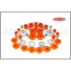 KIT POLYBUSH DYNAMIC ORANGE DEFENDER JUSQU'A 1993 Polybush - 1