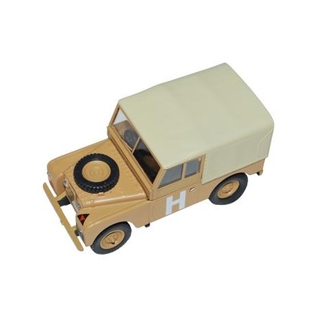 Miniature LAND ROVER SERIE militaire - 1/43e Britpart - 1