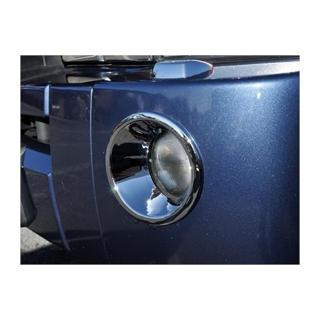 DISCOVERY 3 fog lamp surrounds - chrome finish Britpart - 1