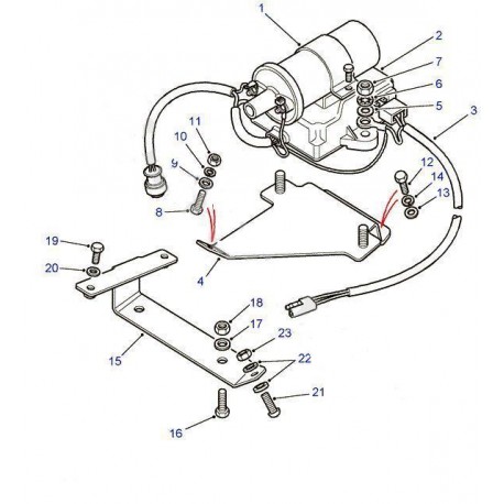 DEFENDER 3.5 V8 amplifier Britpart - 1