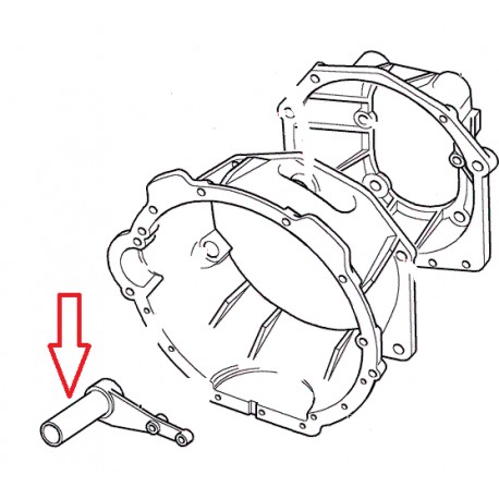 Guide centrage de butée RR P38 suffix K & L Land Rover Genuine - 1