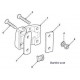 Vis de charnière de porte avant et arrière de DEFENDER TD4 M8 X 55 OEM - 3