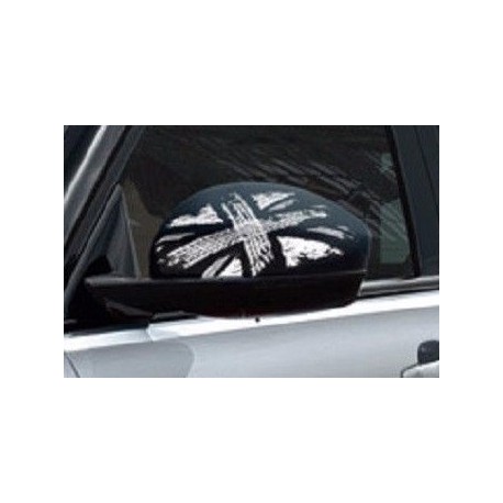 Union Jack covers mirror kit for EVOQUE - Monochrome Land Rover Genuine - 1