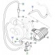 Tuyau n°3 d'electrovanne ou solénoïde de turbo de FREELANDER 1 TD4