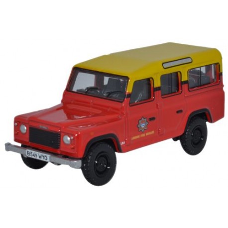 LR110 Defender SW London Fire Brigade - 1/76°