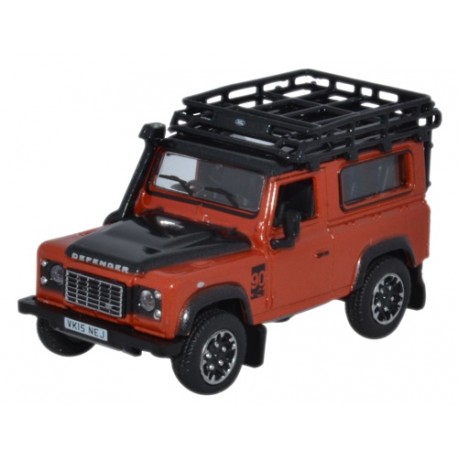 Miniature Defender 90 SW TD4 Aventure edition orange Phoenix - 1/76e