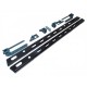 DEFENDER 110 BOWLER black lightweight sill protectors (copy N1805)