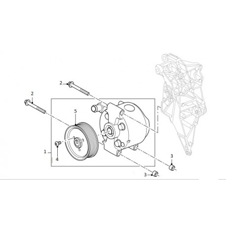 Pompe hydraulique de barre anti-roulis pour RANGE ROVER SPORT 2.7 TDV6