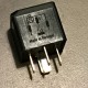 DEFENDER TD4 black relay with white strip