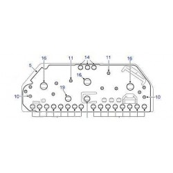 FREELANDER 1 bulb 3.4w T10 for dashboard