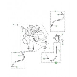 Turbo TD5 hose vacuum