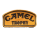 CAMEL TROPHY embroidered badge - gold/black