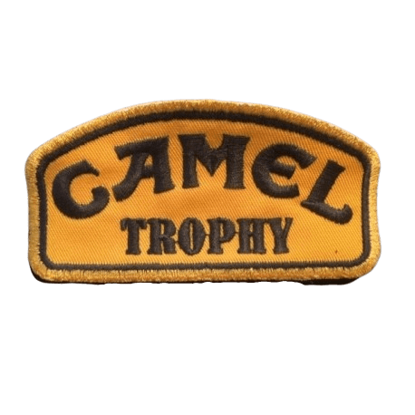 CAMEL TROPHY embroidered badge - gold/black