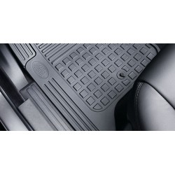 DISCOVERY 4 rubber mat set - Black 2014 onwards