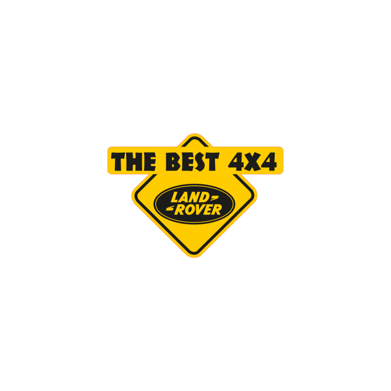 LR BEST 4X4 STICKER Best of LAND