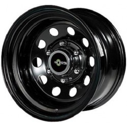 black modular wheel 15x8