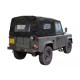 DEFENDER 90 TD5/TD4 BLACK FULL CANVAS HOOD WSW