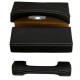 Jeu de garnitures tableau de bord - cuir noir avec coutures blanches - defender 90/110 td4