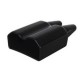 Cover electrical connector - black pvc 175 Amp